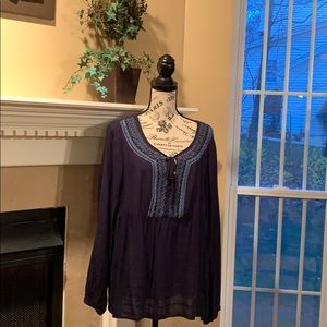 Navy Tunic Length XL
